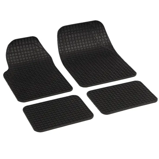 Gumiszőnyeg  4db-os univerzális garnitúra fekete, Bottari Goros Line