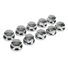 Kerékcsavar kupat szett 32/33mm (busz, kamion), 10db króm, Lampa 98061