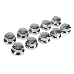 Kerékcsavar kupat szett 32/33mm (busz, kamion), 10db króm, Lampa 98061