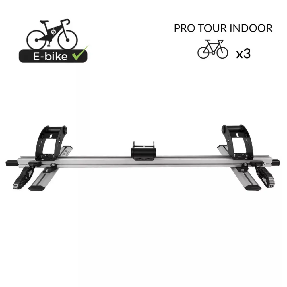 Kerékpártartó raktérbe, 3db kerékpárhoz, Menabo Pro Tour Indoor