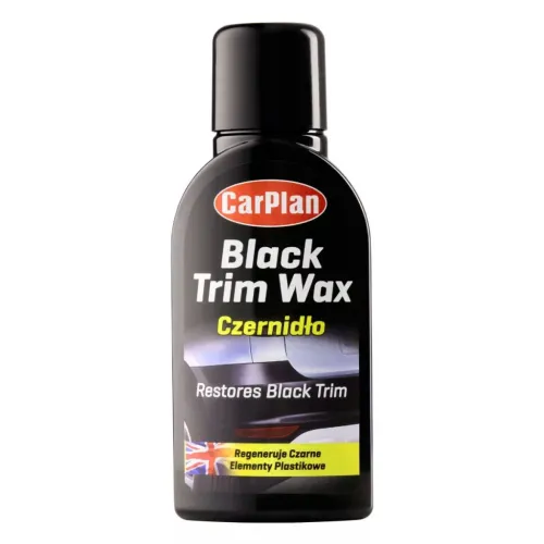 Külső műanyag ápoló 350 ml, CarPlan Black Trim Wax