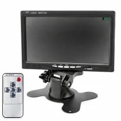 Monitor tolatókamerához 7 colos - 12/24V Autolife 73010
