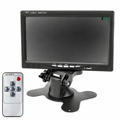 Monitor tolatókamerához 7 colos - 12/24V Autolife 73010