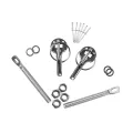 Motorháztető rögzítő zárkészlet (hood pin kit) Lampa 04550