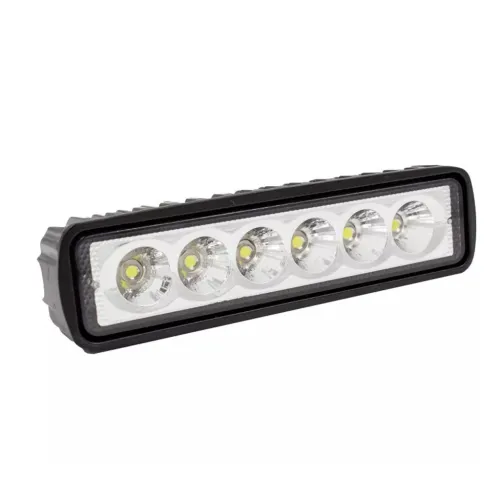 Munkalámpa, szúró fényű, 6 LED-es, 10-30V, 18W, AFHM