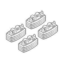 Nordrive, Fitting Kit 30 - Csomagtartó Talp Szett
