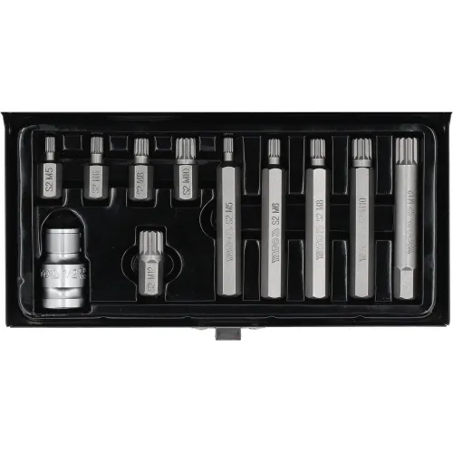 SPLINE kulcs készlet 11db-os profi YATO YT-0415