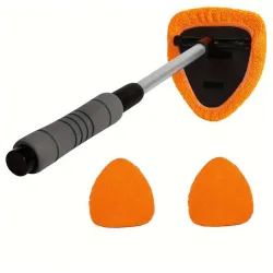 Teleszkópos szélvédő tisztító cserélhető kendővel 23 - 47 cm-ig, Autolife 09019