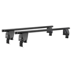 Tetőcsomagtartó, alumínium, fekete, Tesla Model 3, Tesla Model Y, Menabo 