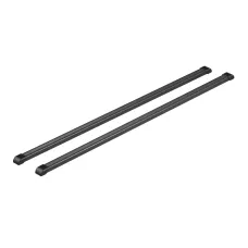 Tetőcsomagtartó fekete acél rúd pár 127 cm, Nordrive N15021 Quadra L