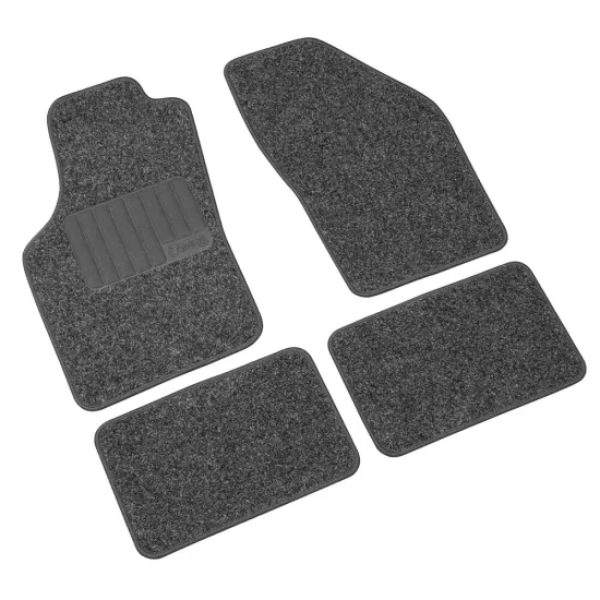 Textilszőnyeg, univerzális, fekete, 4db-os, Lampa Pro-Fit PF-7 custom-fit