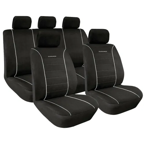 Üléshuzat garnitúra fekete-szürke, Lampa Premium Elegance