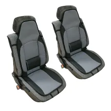 Ülésvédő, univerzális, fekete-szürke, párban MaxSpeed Pilot