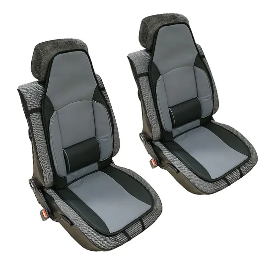 Ülésvédő, univerzális, fekete-szürke, párban MaxSpeed Pilot