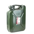 Üzemanyagkanna (marmon), fém, khaki, 10 liter