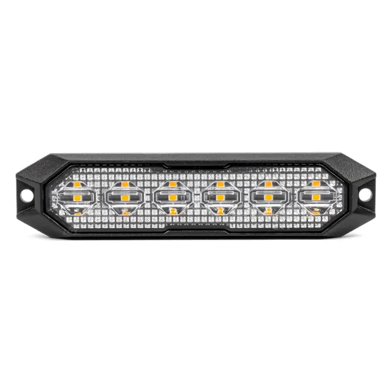 Villogófény, narancssárga 2 funkciós 6 LED-es 12/24V AMIO 03930 Villogófény, narancssárga 2 funkciós 6 LED-es 12/24V AMIO 03930