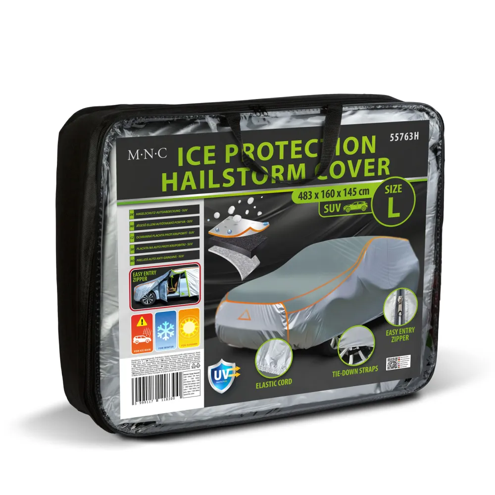 Autótakaró ponyva jégeső ellen SUV L 483 x 160 x 145 cm M.N.C. 55763H