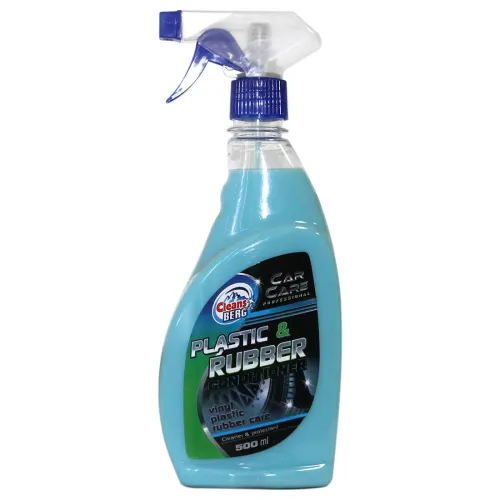 Műanyag- és gumiápoló spray 500 ml Cleansberg