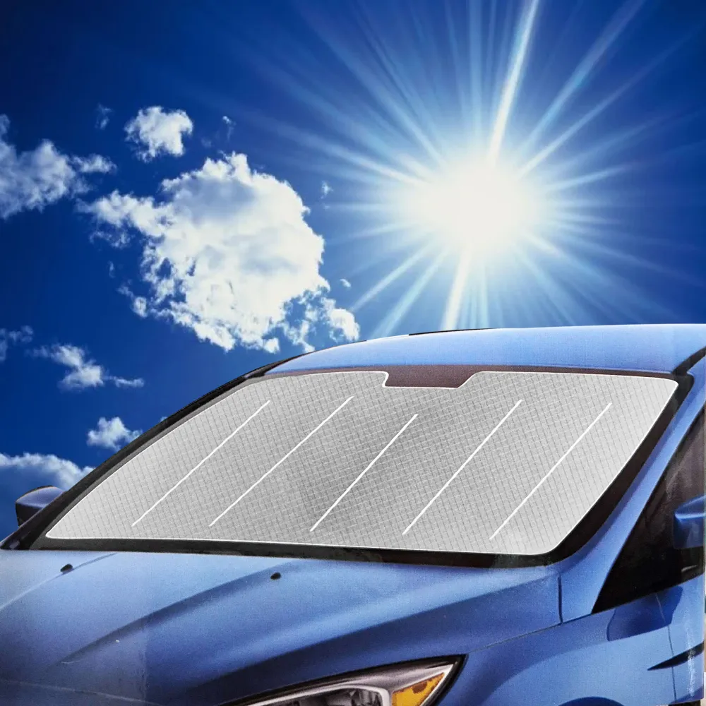 Napvédő alumínium reflexiós védelemmel, prémium, 160 x 72 cm Laser II AM0320