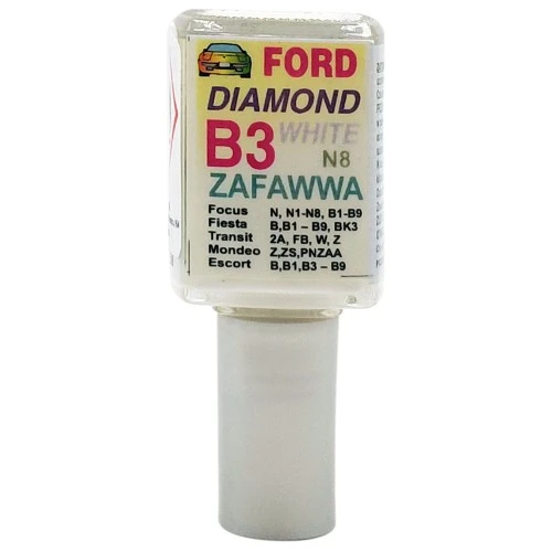 Javítófesték Ford Diamond White B3 ZAFAWWA Arasystem 10ml