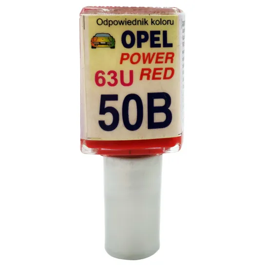 Javítófesték Opel Power Red 63U 50B Arasystem 10ml Javítófesték Opel Power Red 63U 50B Arasystem 10ml