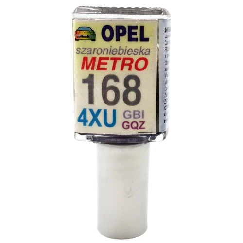 Javítófesték Opel szaroniebieska METRO 168 4XU GBI GQZ Arasystem 10ml