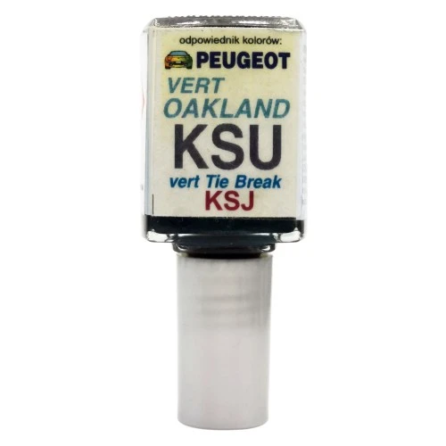 Javítófesték Peugeot Vert Oakland KSU, (Vert Tie Break) KSJ Arasystem 10ml