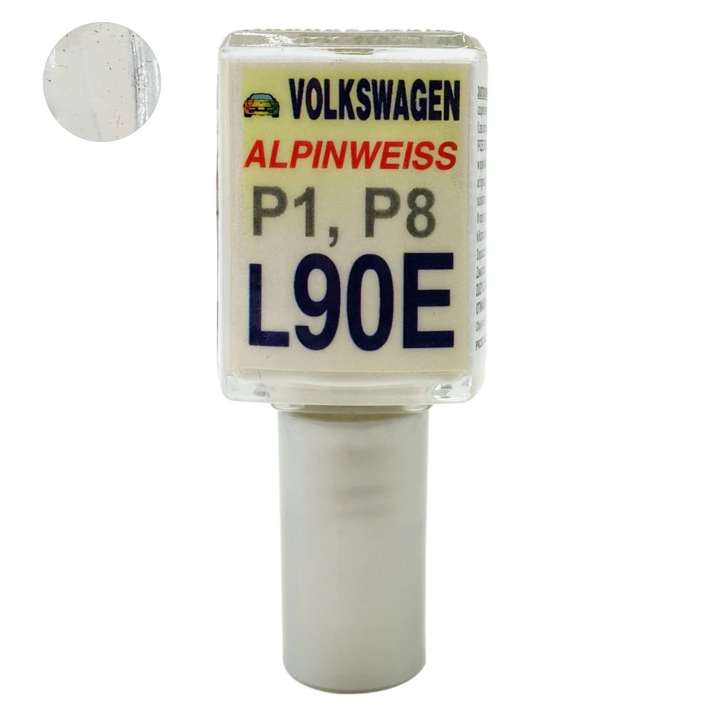 Javítófesték Volkswagen Alpinweiss P1, P8, L90E Arasystem 10ml
