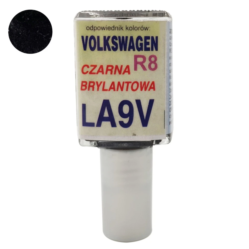 Javítófesték Volkswagen Czarna R8 Brylantowa LA9V Arasystem 10ml