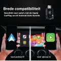 CarPlay 2in1 vezeték nélküli adapter USB IOS/ANDROID Autolife 53081