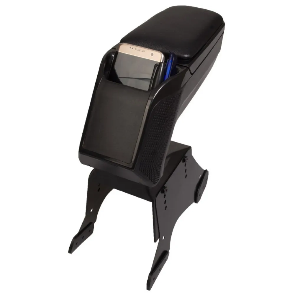 Könyöklő, fekete, műbőr, gyári hatású univerzális Autolife 48023BK