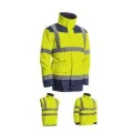 Munkavédelmi dzseki /mellény, vízálló 2:1-ben M-es méret Autolife W15234