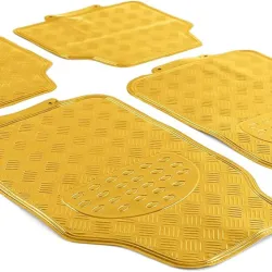 Aluszőnyeg 4db-os, arany színű, vastag, Autolife 03079