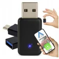 CarPlay 2in1 vezeték nélküli adapter USB IOS/ANDROID Autolife 53081