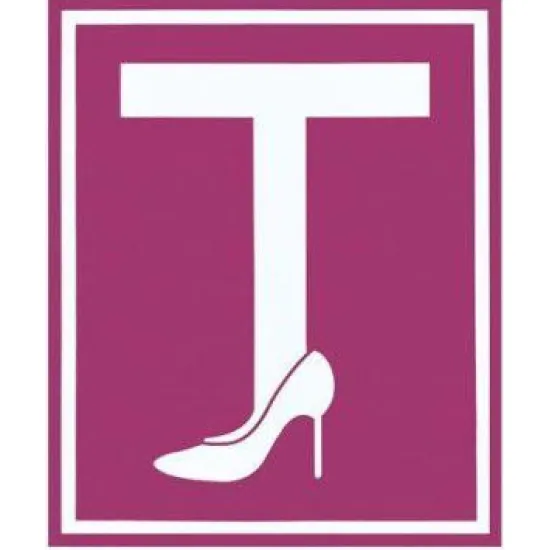 Mágneses T betű (tanuló vezető), női magassarkú tábla 20 x 23 cm