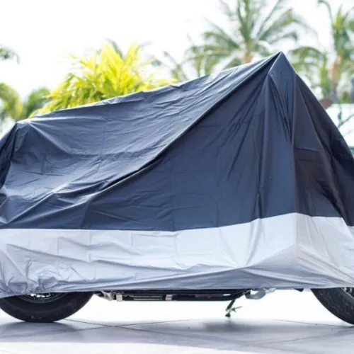 Motorponyva erősített XXL-es 245 × 105 × 125 cm  UL190