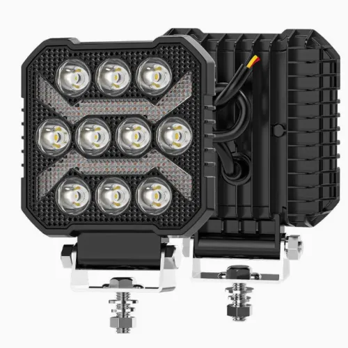 Munkalámpa, LED-es, index funkcióval 12-48V 20W, E jeles, Autolife 26092