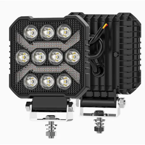 Munkalámpa, LED-es, index funkcióval 12-48V 20W, E jeles, Autolife 26092