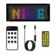 Programozható fényújság Matrix LED-es Bluetooth-os 16x32 7x17cm Programozható fényújság Matrix LED-es Bluetooth-os 16x32 7x17cm