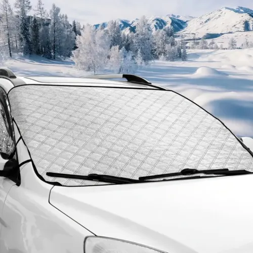 Szélvédőtakaró 3 rétegű thermo betéttel, 140 x 96 cm, Autolife 68375