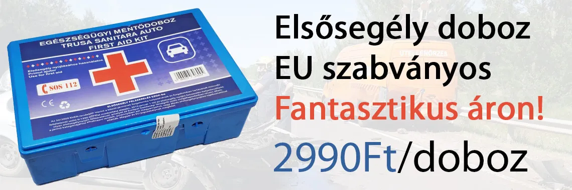 Elsősegély doboz fantasztikus áron!
