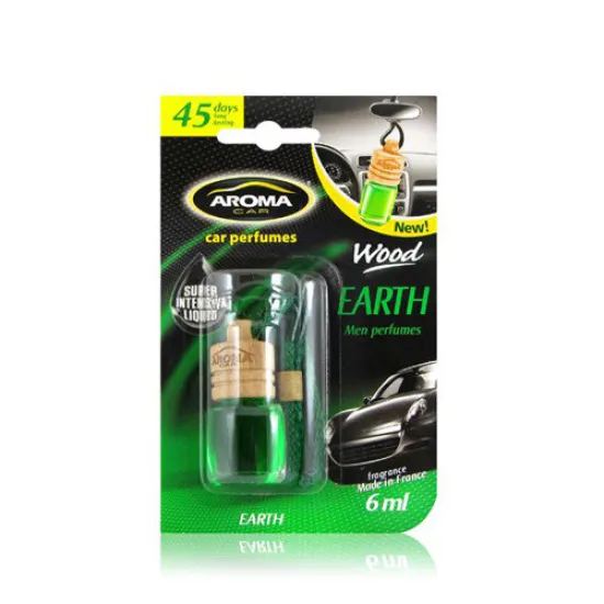 Aroma Car, Illatosító, Wood, Earth, 6 ml Aroma Car, Illatosító, Wood, Earth, 6 ml