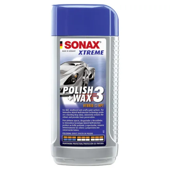 Autópolír és wax 250 ml Sonax Xtreme Polish & Wax 3 Hybrid NPT Autópolír és wax 250 ml Sonax Xtreme Polish & Wax 3 Hybrid NPT