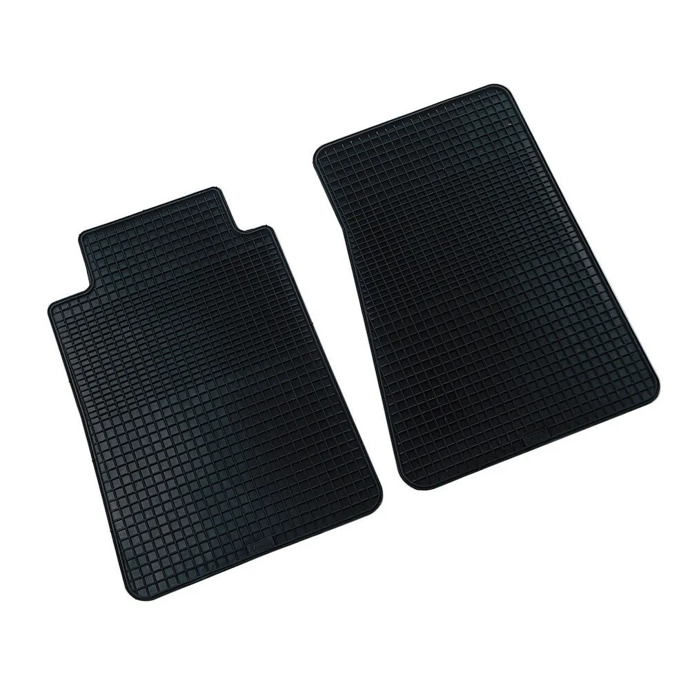 Autószőnyeg, gumi, univerzális, fekete, 2db-os, Lampa Rally