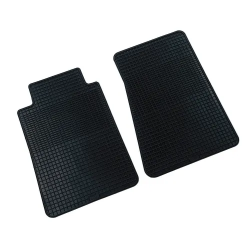 Autószőnyeg, gumi, univerzális, fekete, 2db-os, Lampa Rally