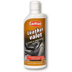 Bőrápoló- és tisztító krém 600 ml, CarPlan Leather Valet Clean & Conditioner 