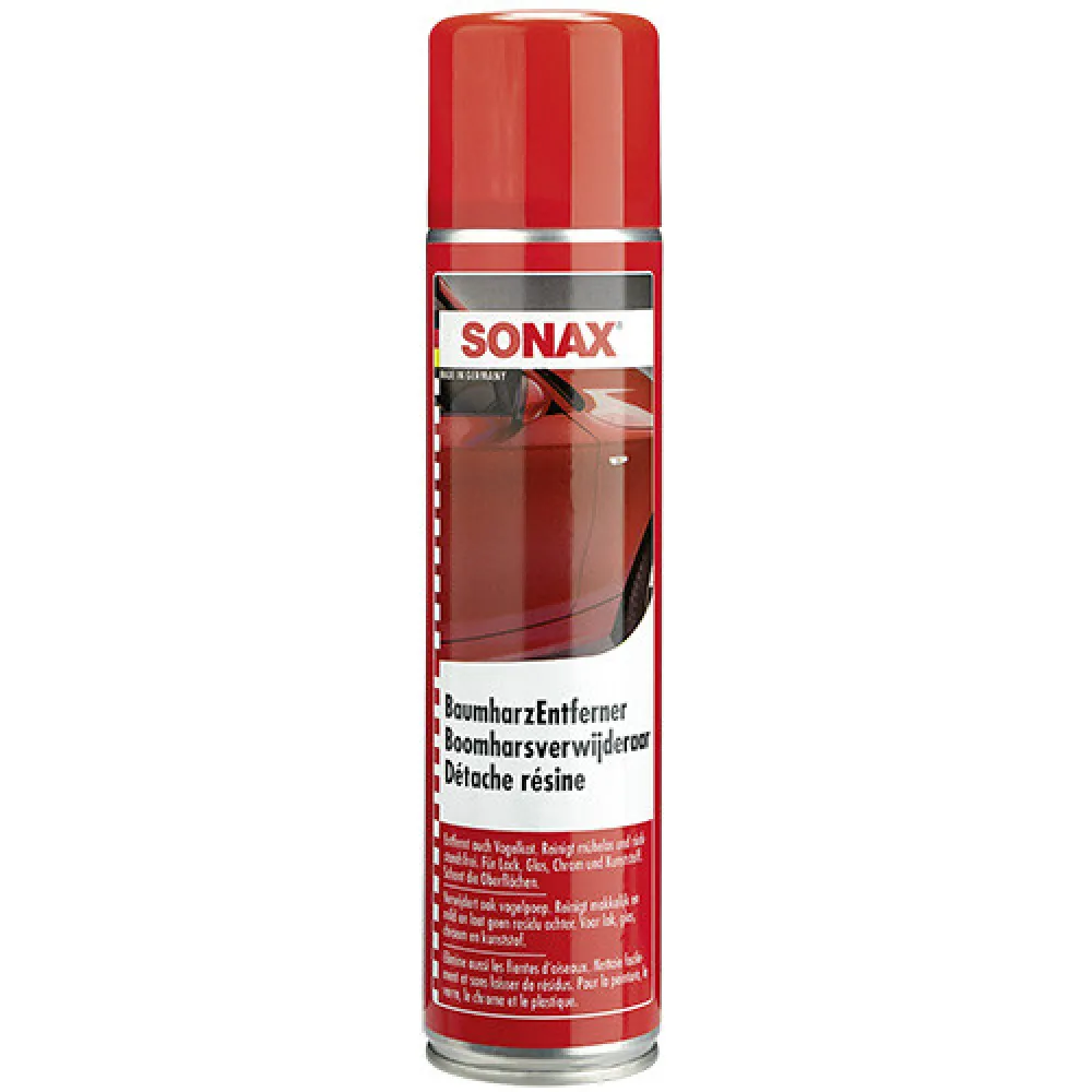 Fagyanta- , madárürülék- , bogármaradány eltávolító spray 400 ml, Sonax Tree Resin Remover