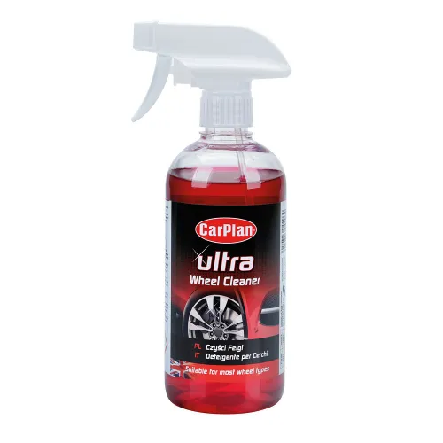 Felnitisztító pumpás, színreakciós spray 500 ml, CarPlan Ultra Wheel Cleaner
