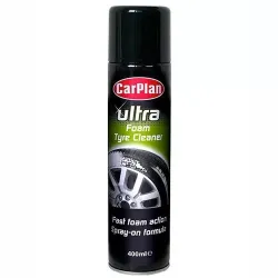 Gumiabroncs tisztító hab 400 ml, CarPlan Ultra Foam Tyre Cleaner