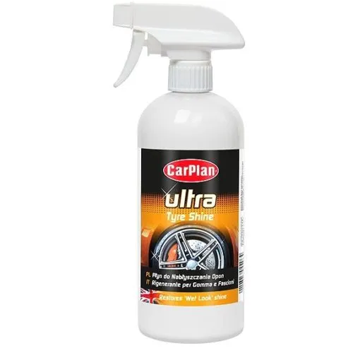 Gumiápoló- és védő spray 500 ml, CarPlan Ultra Tyre Shine